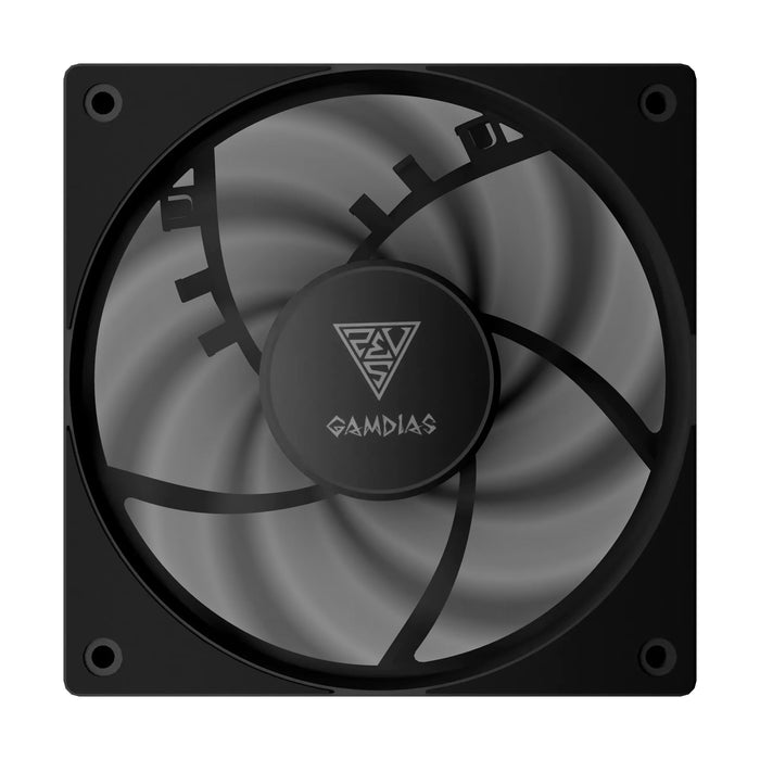 EAN 4711514501605 - GAMDIAS NOTUS M1-1201 Procesador Kit de refrigeración líquida 12 cm Negro 1 pieza(s) imagen 1