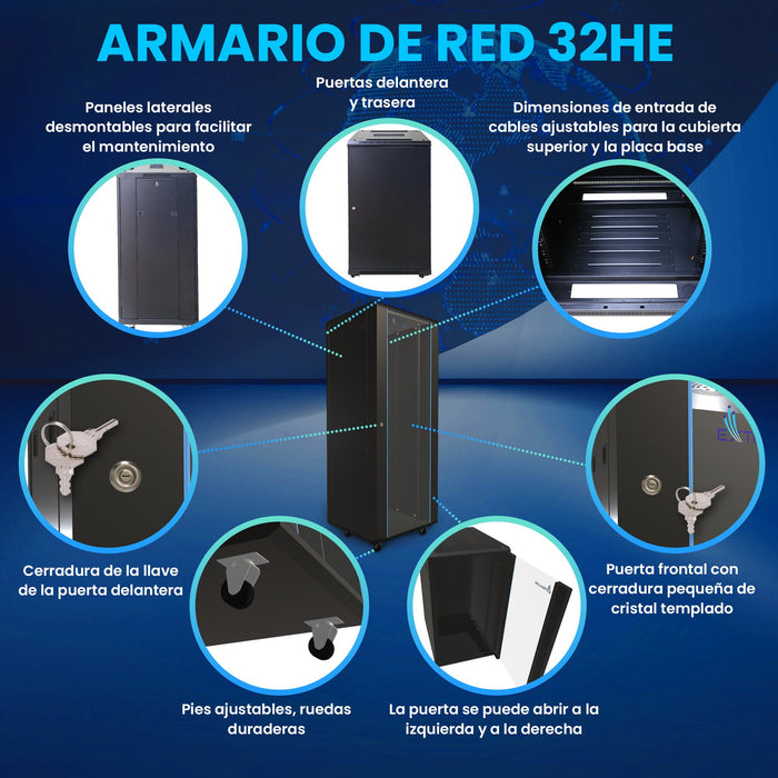 EAN 5903148914411 - Extralink EX.14411 armario rack Rack o bastidor independiente imagen 12
