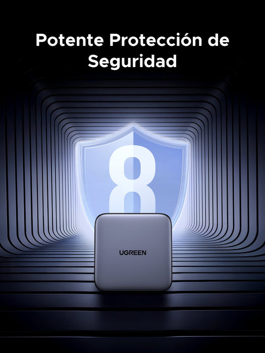 EAN 6957303849147 - Ugreen Nexode Universal Negro, Gris Corriente alterna Carga rápida Interior imagen 11