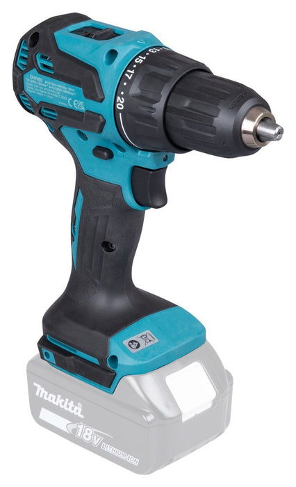 EAN 197050010247 - Makita DHP490Z destornillador eléctrico y llave de impacto 1900 RPM Azul, Negro imagen 7