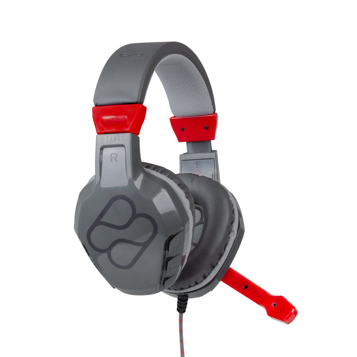 EAN 8436563093333 - Blade Gaming Samus Auriculares Alámbrico Diadema Juego Negro, Gris, Rojo imagen 1