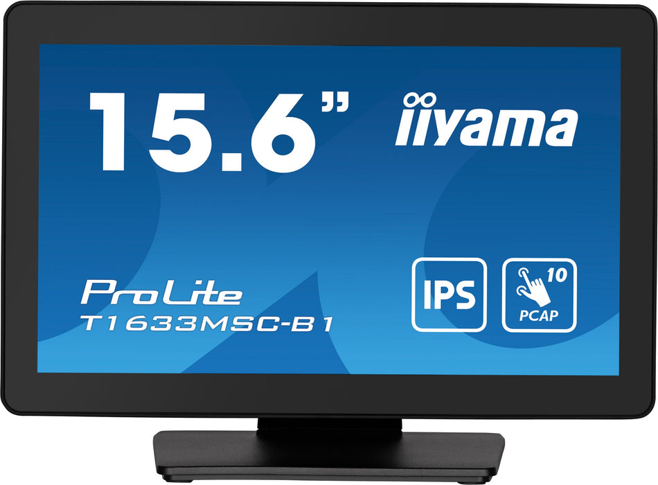 EAN 4948570122523 - iiyama ProLite T1633MSC-B1 pantalla para PC 39,6 cm (15.6") 1920 x 1080 Pixeles Full HD LCD Pantalla táct imagen 3