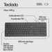 EAN 196548244171 - HP 150 Wired Keyboard teclado Universal USB QWERTY Holandés Negro imagen 9