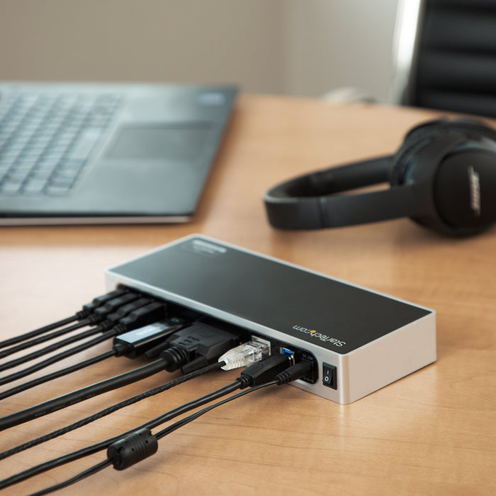 EAN 0065030871440 - StarTech.com DK30ADD base para portátil y replicador de puertos Alámbrico USB 3.2 Gen 1 (3.1 Gen 1) Type- imagen 7