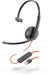 EAN 0017229165847 - Poly Blackwire C3210 Auriculares Alámbrico Diadema Llamadas/Música USB tipo A Negro, Rojo imagen 1