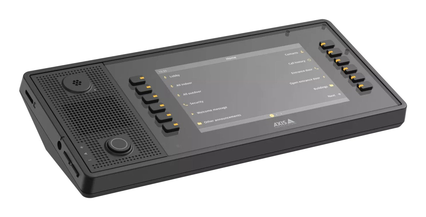 EAN 7331021082113 - Axis C6110 sistema de intercomunicación de video 17,8 cm (7") Negro imagen 3
