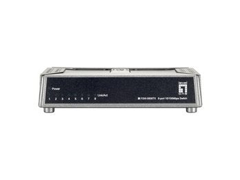 EAN 0891042001304 - LevelOne FSW-0808TX switch No administrado Fast Ethernet (10/100) Gris imagen 5