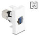 EAN 4043619909100 - DeLOCK 90910 módulo de conector de red imagen 1