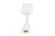 EAN 4016032328599 - Digitus AK-340411-001-W adaptador de cable de vídeo 0,15 m Blanco imagen 3