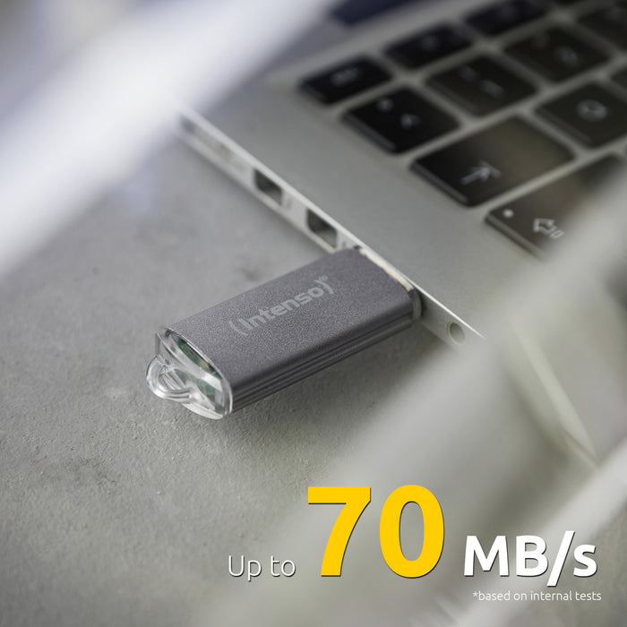 EAN 4034303033430 - Intenso MEMORY DRIVE FLASH USB3.2 64GB/3541490 unidad flash USB USB tipo A 3.2 Gen 1 (3.1 Gen 1) Plata imagen 2