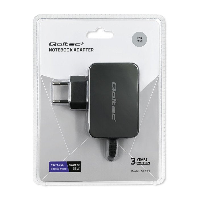 EAN 5901878523958 - Qoltec 52395 cargador de dispositivo móvil Portátil Negro Corriente alterna Interior imagen 7