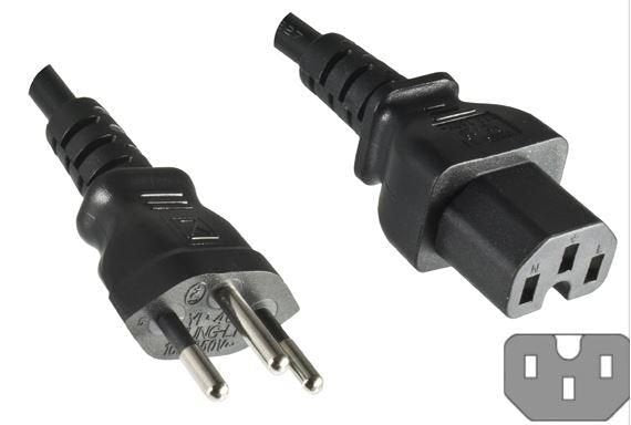 EAN 5711783329923 - Microconnect PE160518 cable de transmisión Negro 1,8 m C15 acoplador imagen 1