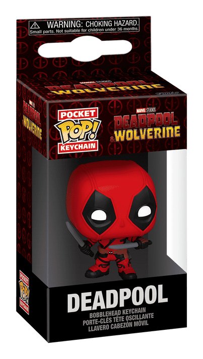 EAN 0889698797641 - FUNKO POP! KEYCHAIN Deadpool with Swords Llavero de anilla Rojo, Negro imagen 2