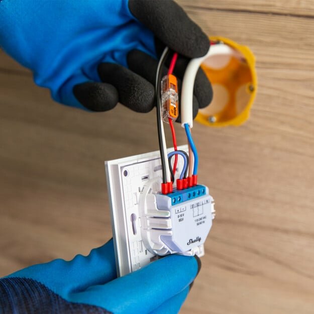 EAN 3800235265703 - Shelly Plus 0-10V Integrado Regulador de intensidad Azul, Gris imagen 8