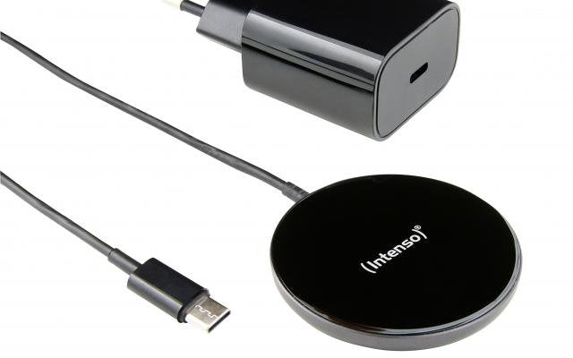 EAN 4034303032648 - Intenso MB1 Smartphone Negro USB Cargador inalámbrico Carga rápida Interior imagen 1