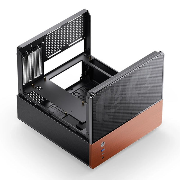 EAN 6970620554822 - Jonsbo V12 BLACK carcasa de ordenador Negro, Madera imagen 18