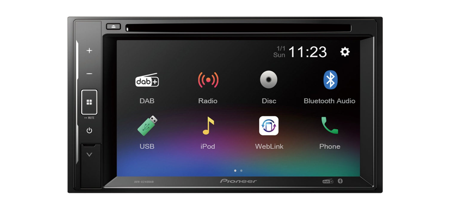 EAN 4988028478994 - Pioneer AVH-A240DAB Negro 200 W Bluetooth imagen 1