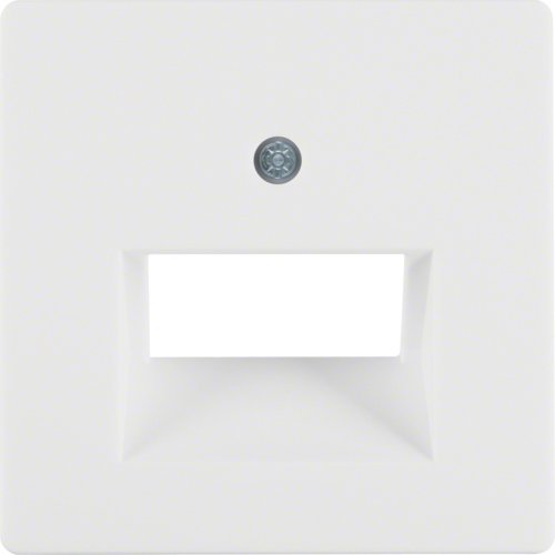 EAN 4011334313939 - Hager 14096089 placa de pared y cubierta de interruptor Blanco imagen 1