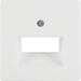 EAN 4011334313939 - Hager 14096089 placa de pared y cubierta de interruptor Blanco imagen 1