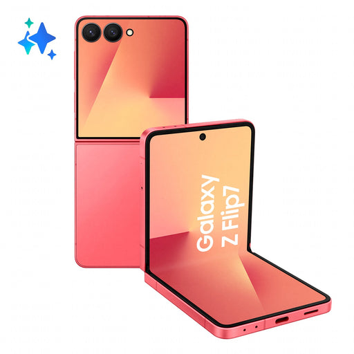 EAN 8806097426998 - Samsung Galaxy Z Flip7 17,3 cm (6.8") 5G 12 GB 256 GB 4300 mAh Coral imagen 1