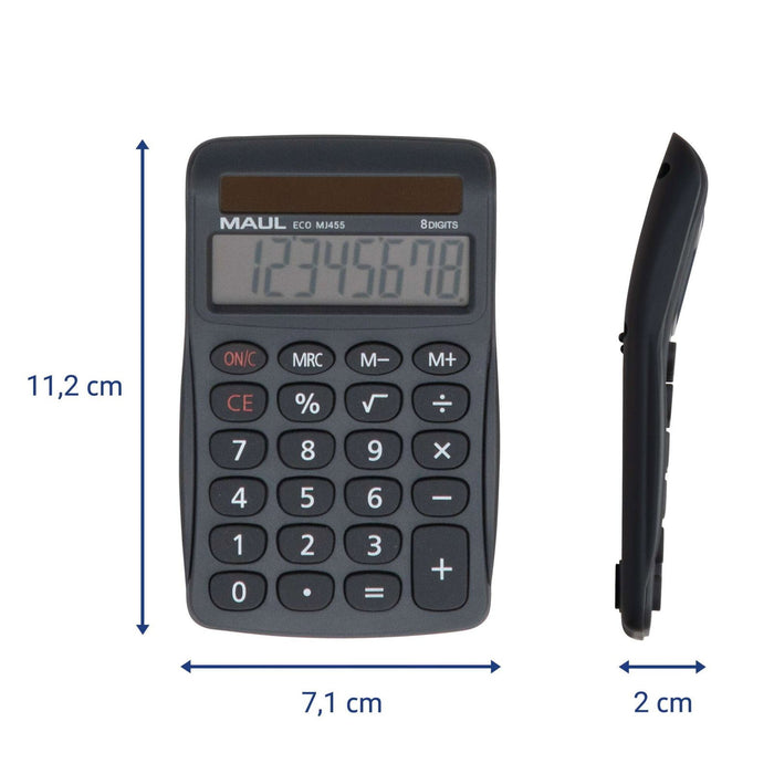 EAN 4002390092678 - MAUL ECO MJ 455 calculadora Escritorio Calculadora básica Gris imagen 4