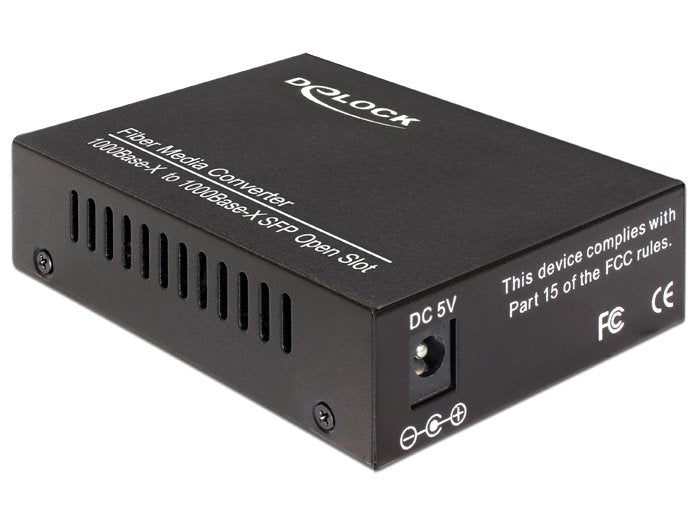EAN 4043619862030 - DeLOCK 86203 convertidor de medio 1000 Mbit/s Negro imagen 3
