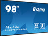 EAN 4948570124923 - iiyama LH9875UHS-B2AG pantalla de señalización Pantalla plana para señalización digital 2,48 m (97.5") LE imagen 4