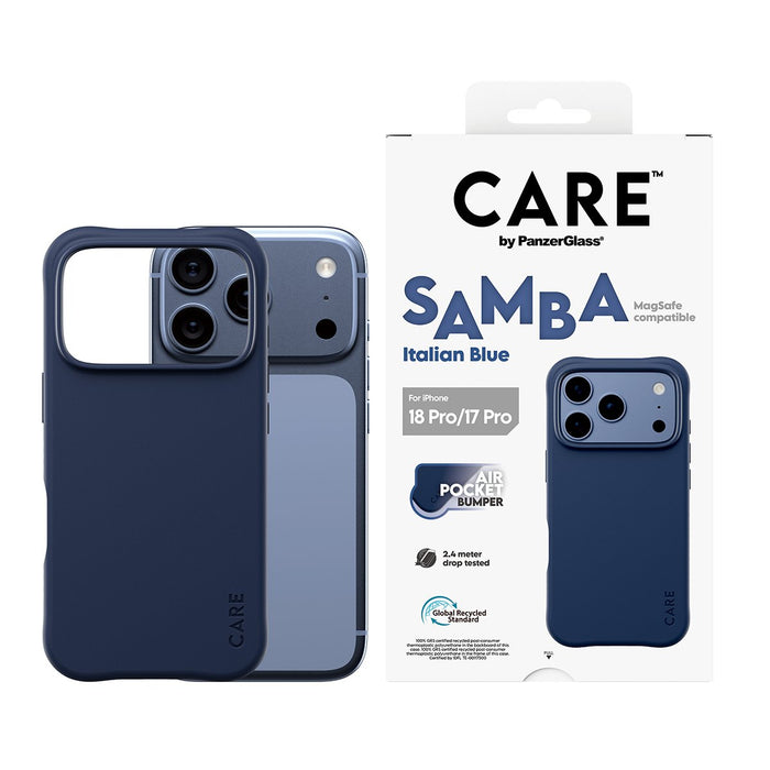 EAN 5715685044533 - PanzerGlass CARE™ by ® Samba Case Italian Blue w. MagSafe iPhone 2026 Pro | 17 Pro funda para teléfono mó imagen 2