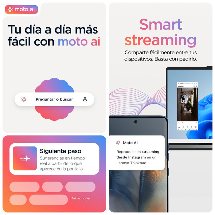 EAN 0840023298141 - Motorola edge 60 16,9 cm (6.67") SIM doble Android 15 5G USB Tipo C 12 GB 256 GB 5200 mAh Azul imagen 14
