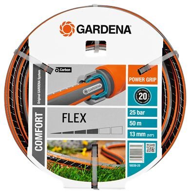 EAN 4078500001731 - Gardena 18039-20 manguera de jardín 50 m Negro, Gris, Naranja imagen 1