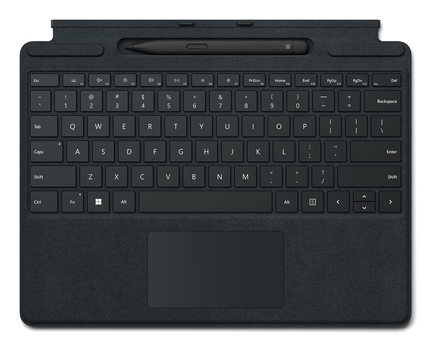 EAN 196388356324 - Microsoft Surface Pro Signature Keyboard w/ Slim Pen 2 Nórdico Microsoft Cover port Negro imagen 1