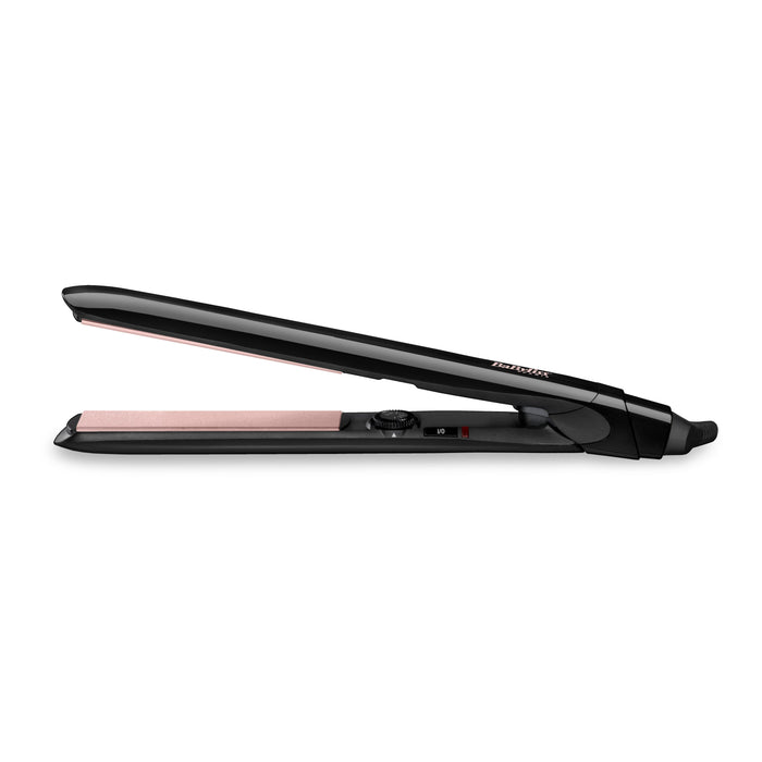 EAN 3030050153590 - BaByliss Smooth Control 235 Plancha de pelo Caliente Negro, Oro rosado 3 m imagen 2
