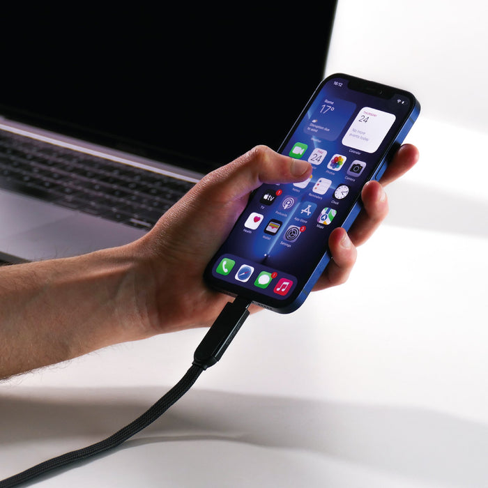 EAN 7640170466713 - Rolling Square inCharge XL cable USB USB 2.0 0,3 m USB A/USB C USB C Negro imagen 3