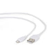EAN 8716309095518 - Gembird CC-USB2-AMLM-2M-W cable de conector Lightning Blanco imagen 2