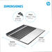 EAN 196337123618 - HP Elite x2 G8 Premium Keyboard teclado Oficina Plata imagen 4