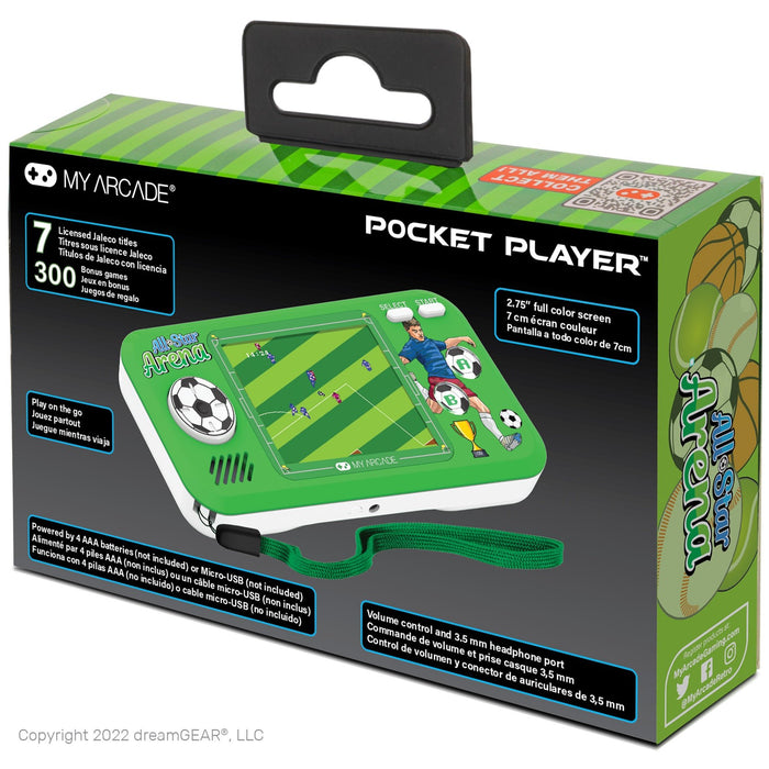 EAN 845620041282 - My Arcade DGUNL-4128 videoconsola portátil 6,98 cm (2.75") Verde imagen 6