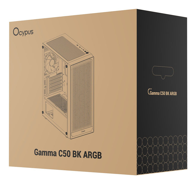 EAN 6977414881836 - Ocypus Gamma C50 ARGB Mini Tower Negro imagen 10