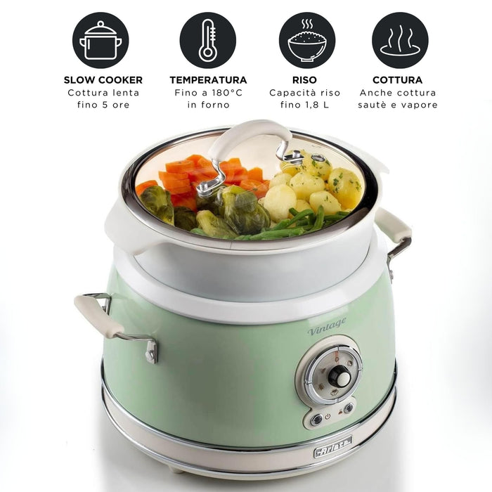 EAN 8003705118478 - Ariete 2904/04 arrocera 3,5 L 700 W Verde imagen 4