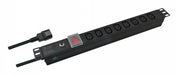 EAN 4005938628377 - Helos 262837 base múltiple 2 m 8 salidas AC Interior Negro imagen 1