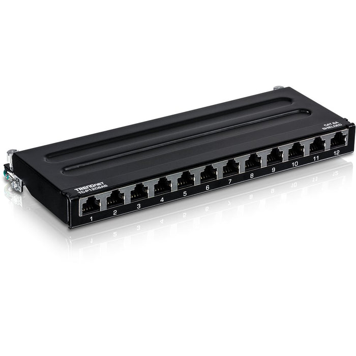 EAN 0710931401592 - Trendnet TC-P12C6AS panel de parcheo 0.5U imagen 1