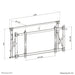 EAN 8717371447311 - Neomounts LED-VW1750BLACK soporte para pantalla de señalización 139,7 cm (55") Negro imagen 9