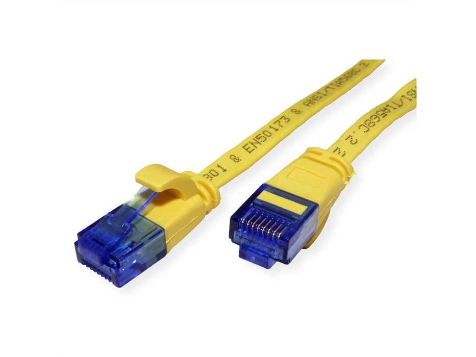 EAN 7630049622791 - VALUE 21.99.2030 cable de red Amarillo 0,5 m Cat6a U/UTP (UTP) imagen 2