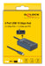 EAN 4043619641895 - DeLOCK 64189 hub de interfaz USB 3.2 Gen 1 (3.1 Gen 1) Type-C 10000 Mbit/s Azul imagen 4