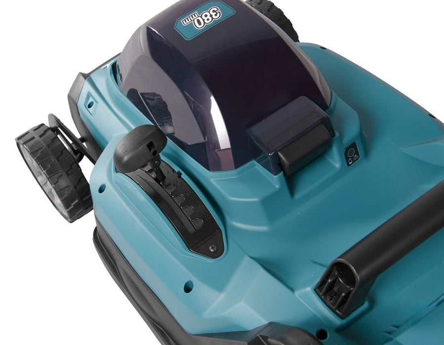 EAN 197050000613 - Makita LM003GZ cortadora de césped Cortacésped manual Batería Negro, Azul imagen 12