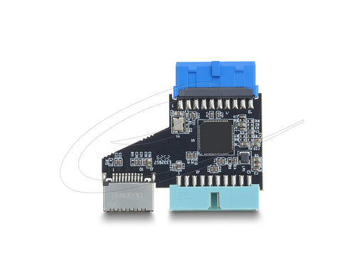 EAN 4043619673438 - DeLOCK 67343 cambiador de género para cable USB 5 Gbps 20 pin header 2x USB 5 Gbps 20 pin header Negro imagen 2