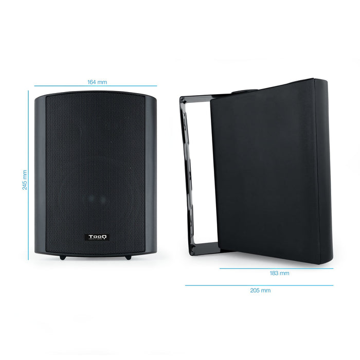 EAN 8433281012004 - TooQ TQOWS-01B altavoz Negro Alámbrico imagen 4