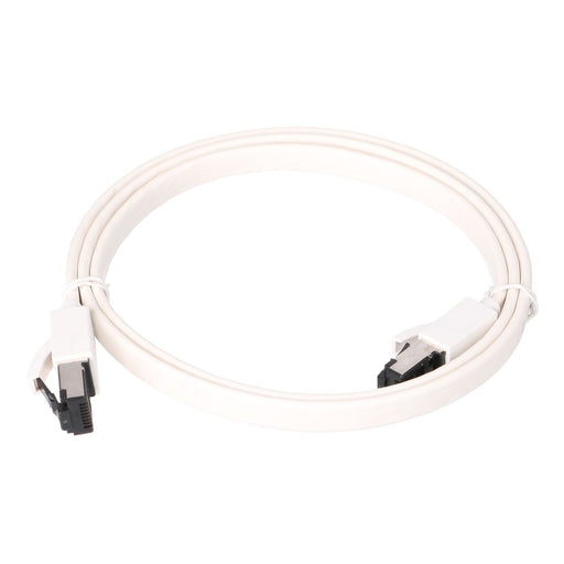 EAN 5904960297836 - Extralink LAN PATCHCORD CAT.8 U/FTP 1M 40G FLAT SHIELDED FOILED TWISTED PAIR BARE COPPER WHITE cable de r imagen 2