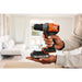 EAN 5035048833544 - Black & Decker BCD382D2XK-QW taladro Naranja imagen 10