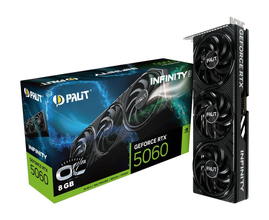 EAN 4710562245318 - Palit GeForce RTX 5060 Infinity 3 OC NVIDIA 8 GB GDDR7 imagen 10