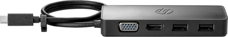 EAN 5704174890164 - HP USB-C Travel Hub G2 USB 3.2 Gen 1 (3.1 Gen 1) Type-C Negro imagen 1